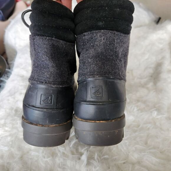 Sperry topsider Avenue duck boots wool sides 18431 - Picture 4 of 7